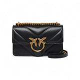 Borsa donna a tracolla piccola Love Bag in nappa trapuntata chevron