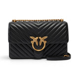 Borsa media a tracolla Love Bag One Chevron