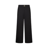 Pantaloni donna cropped con cintura