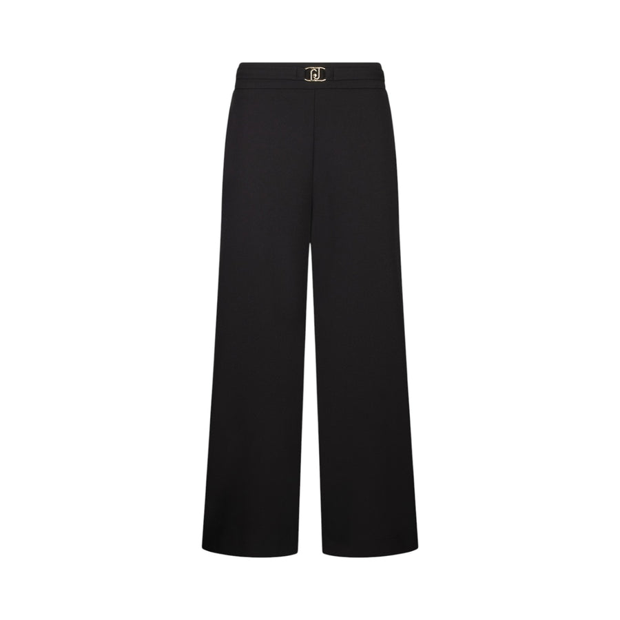 Pantaloni donna cropped con cintura