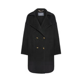 Caban donna sartoriale con ampio collo