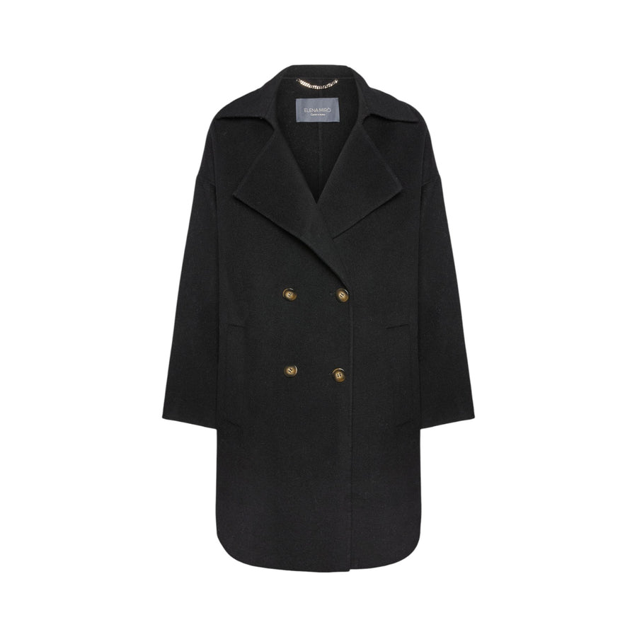 Caban donna sartoriale con ampio collo