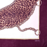 Foulard donna chain animalier