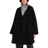 Caban donna sartoriale con ampio collo