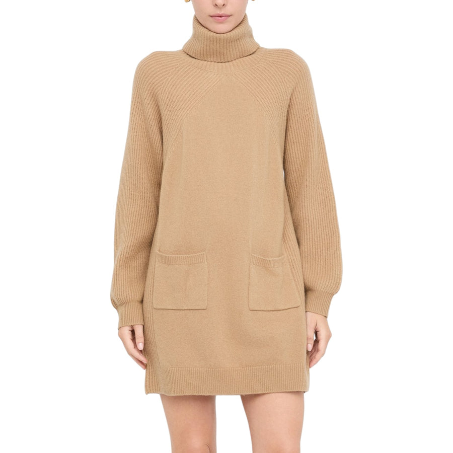 Abito donna in maglia 100% lana