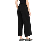 Pantaloni donna cropped con cintura