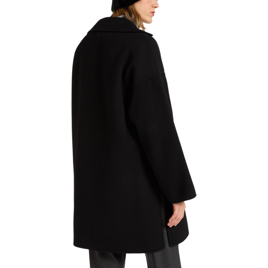 Caban donna sartoriale con ampio collo