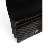 Borsa media a tracolla Love Bag One Chevron