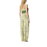 Pantaloni donna balloon camouflage