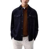 Giacca uomo overshirt in velluto