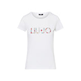 T-shirt donna con logo