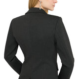 Blazer donna con spilla gioiello