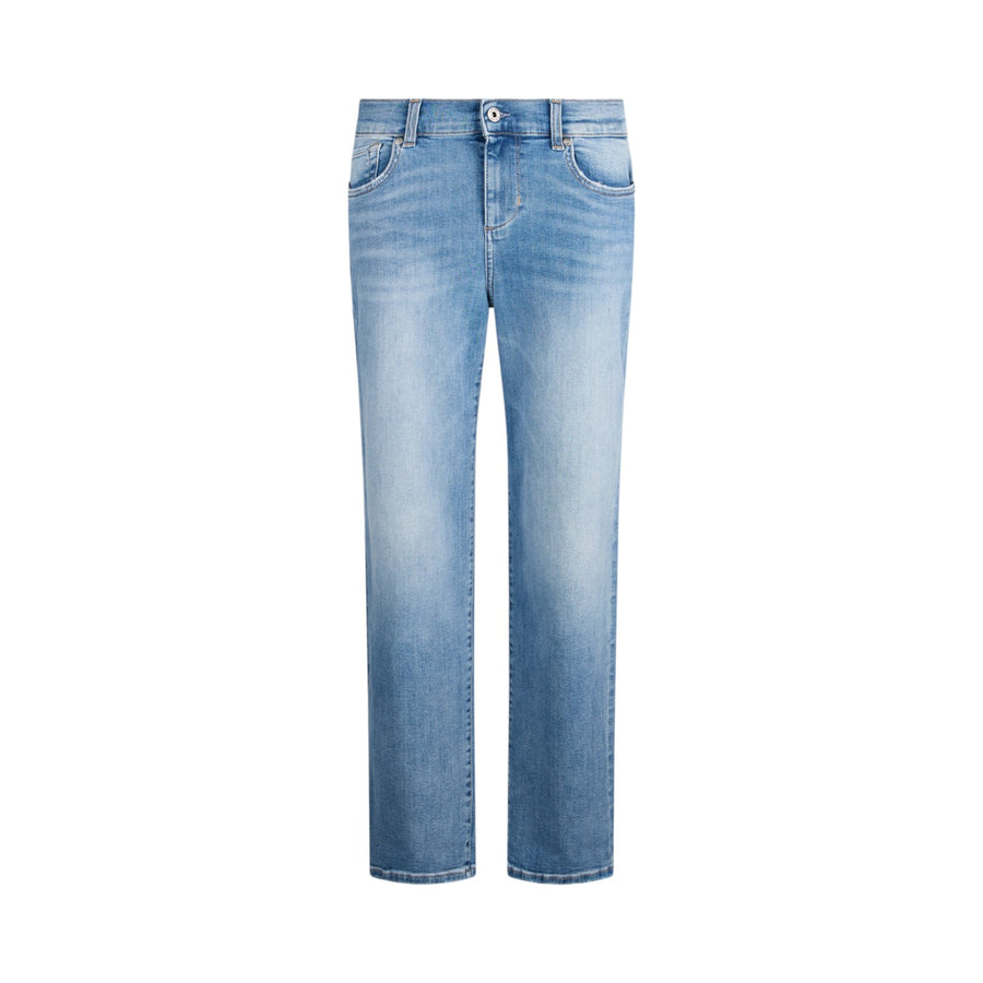Jeans donna boyfriend a vita bassa