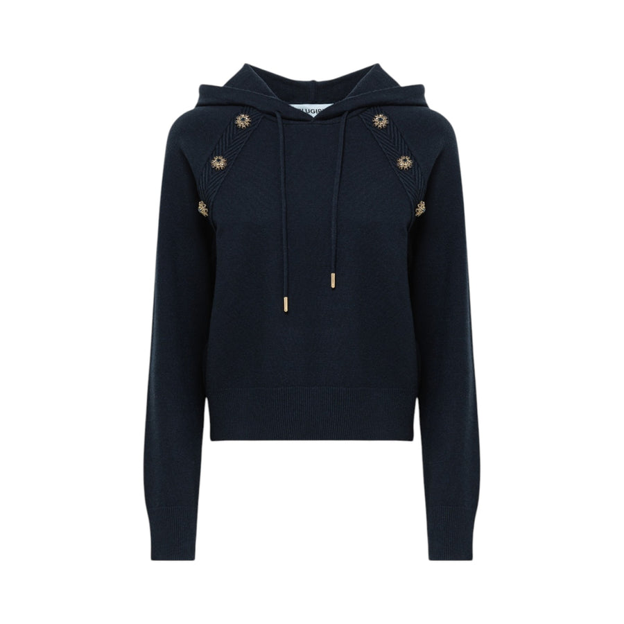 Felpa donna maglia misto viscosa