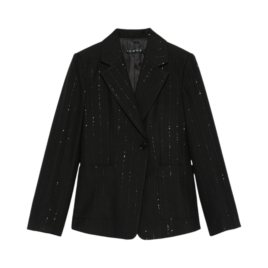 Blazer donna gessato