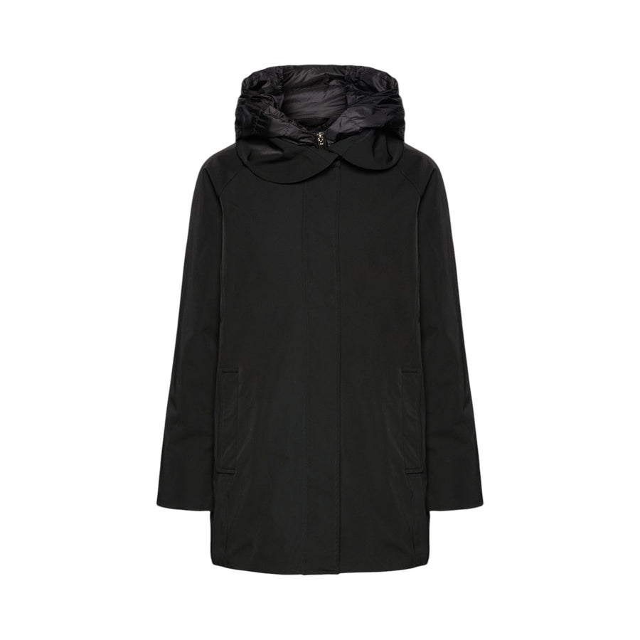 Piumino donna layering