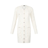 Abito donna in lana a trecce