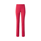 Pantalone donna con piega in raso di cotone