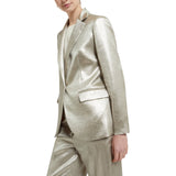 Giacca donna con effetto lucente