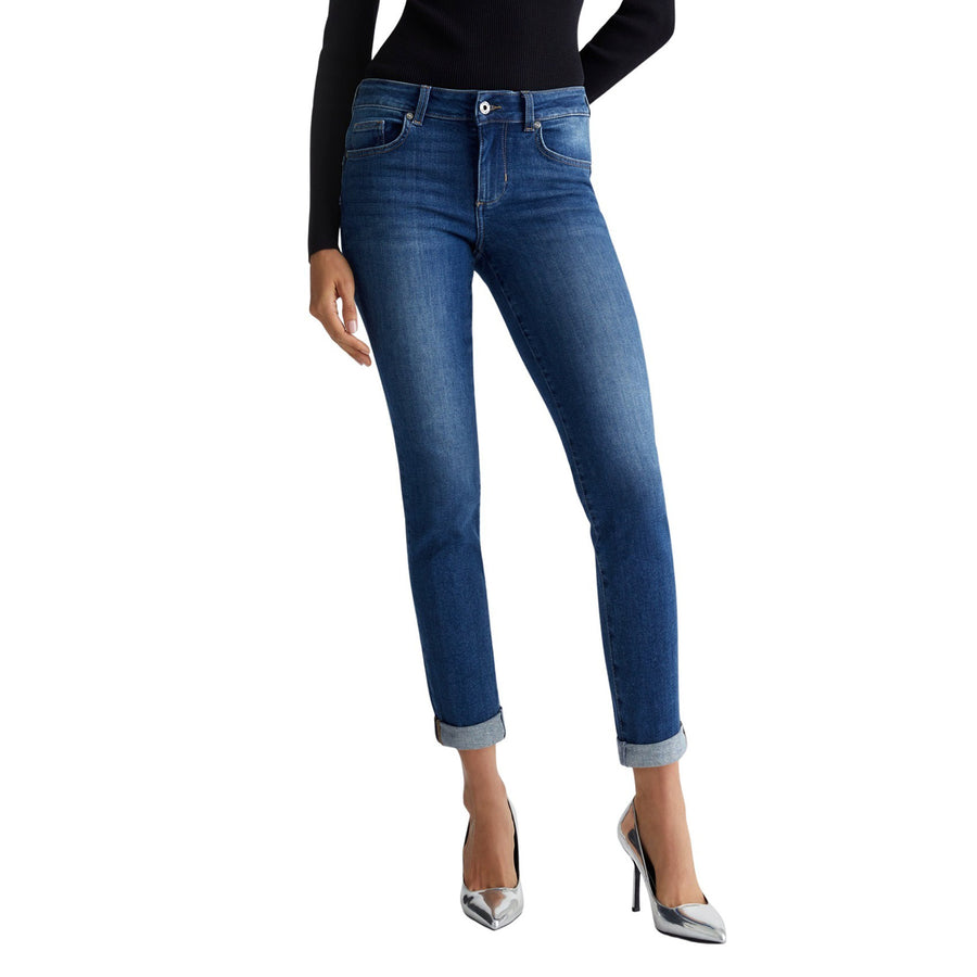 Jeans donna skinny bottom up