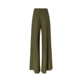 Pantalone donna wide leg in lino