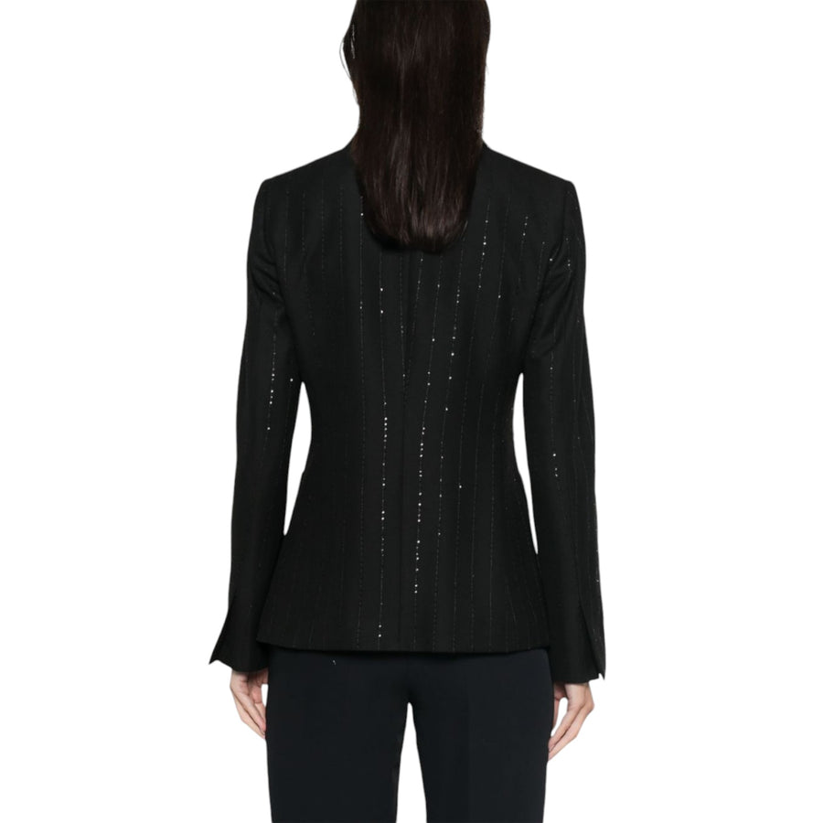 Blazer donna gessato