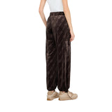 Pantaloni donna jogging in ciniglia