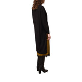 Maglia donna lunga con collo alto
