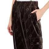 Pantaloni donna jogging in ciniglia