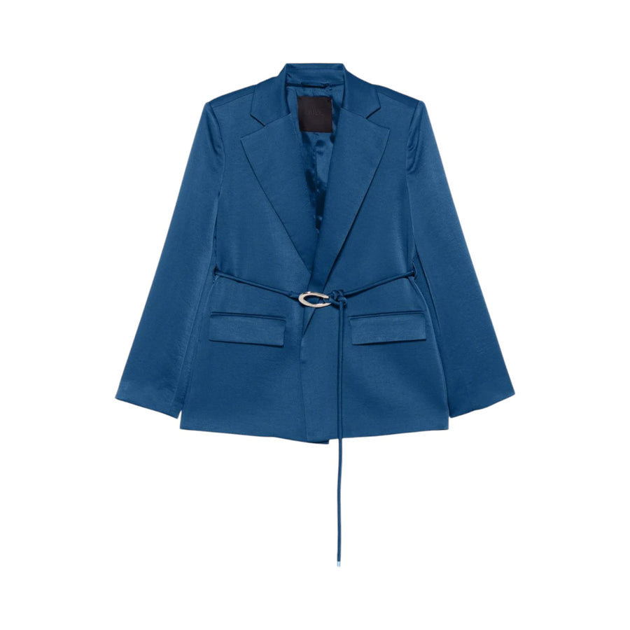 Blazer donna con revers a lancia