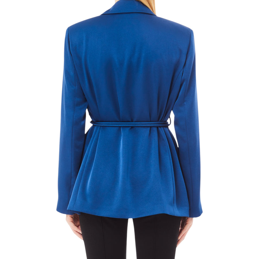 Blazer donna con revers a lancia