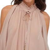 Blusa donna con cut-out