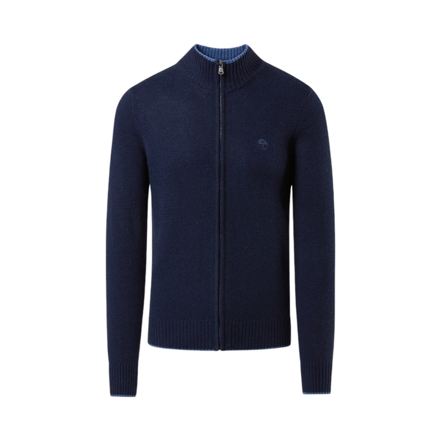 Maglione uomo in cashmere con zip