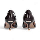 Décolleté donna in vernice con cut-out