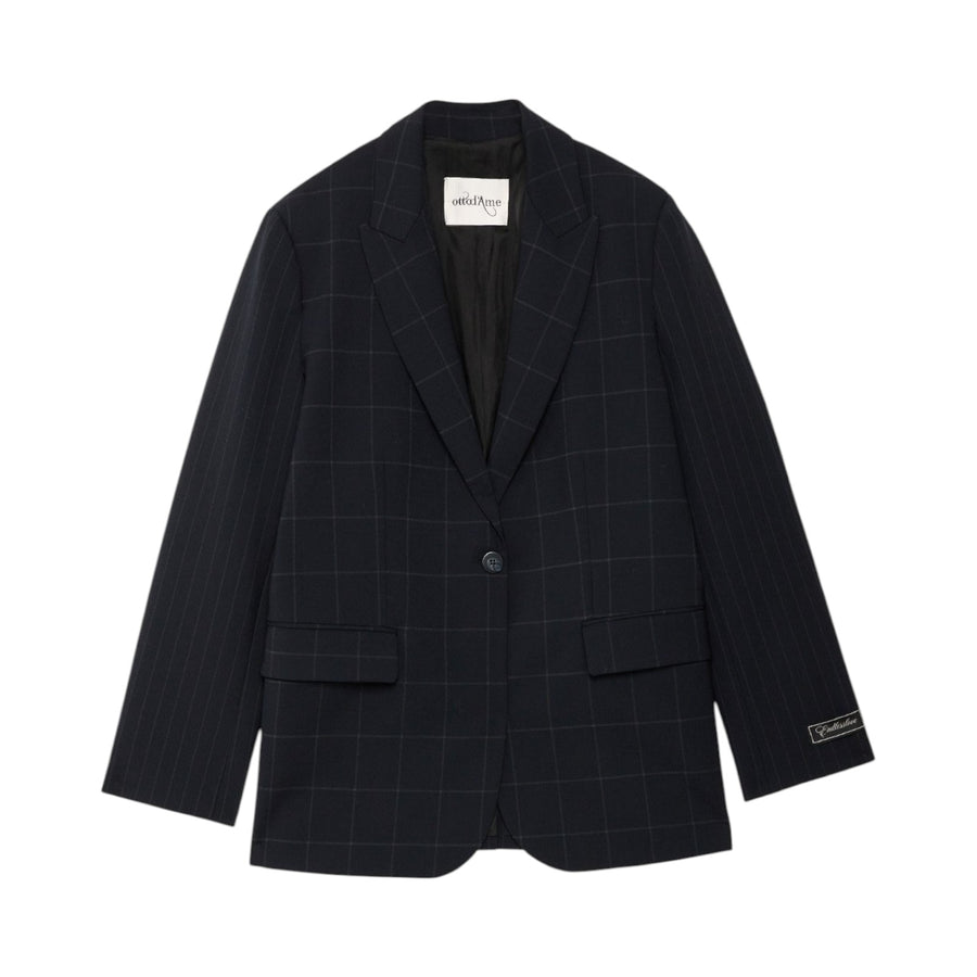 Giacca donna patchwork check