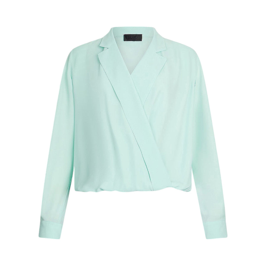 Blusa donna in georgette