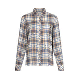 Camicia donna a quadri con strass