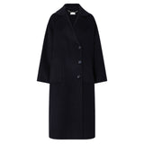 Cappotto donna lungo oversize in lana