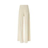 Pantalone donna wide leg in lino