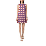 Abito donna corto check