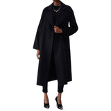 Cappotto donna lungo oversize in lana