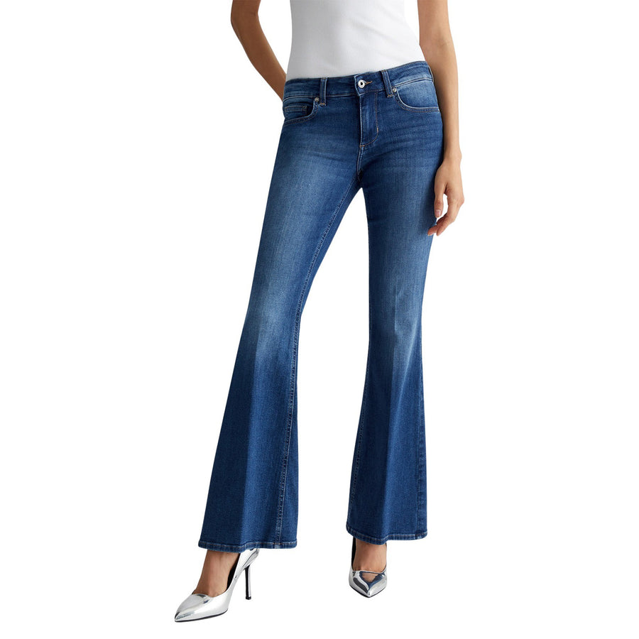 Jeans donna flare stretch