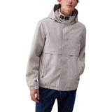 Giacca uomo impermeabile con cappuccio