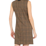 Vestito donna corto a quadretti