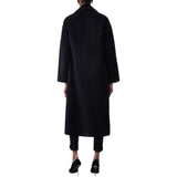 Cappotto donna lungo oversize in lana