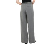 Pantaloni donna palazzo con cintura