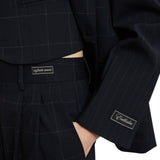 Giacca donna patchwork check