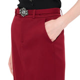 Longuette donna con cintura gioiello