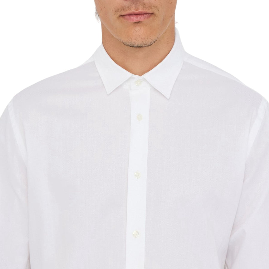 Camicia uomo in cotone stampato