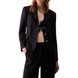 Blazer donna slim fit